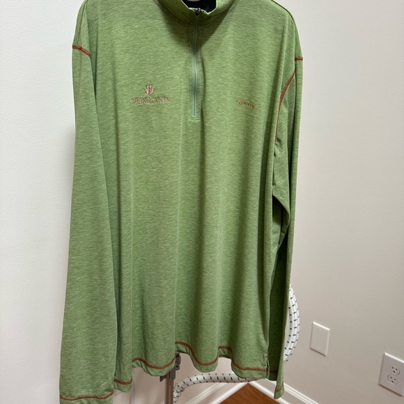2 Men’s Orvis 3/4 zips. Both size XL in a t shirt material w Primland logo - Picture 2 of 11